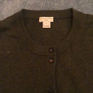 Medium Olive J. Crew factory Clare cardigan